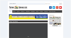 Desktop Screenshot of manisteenews.com